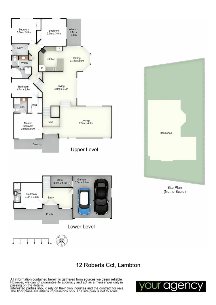 Floorplan of Homely house listing, 12 Roberts Circuit, Lambton NSW 2299