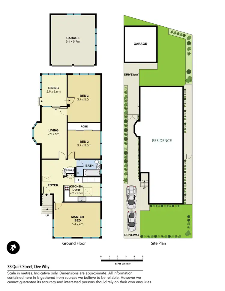 Floorplan of Homely house listing, 38 Quirk Street, Dee Why NSW 2099
