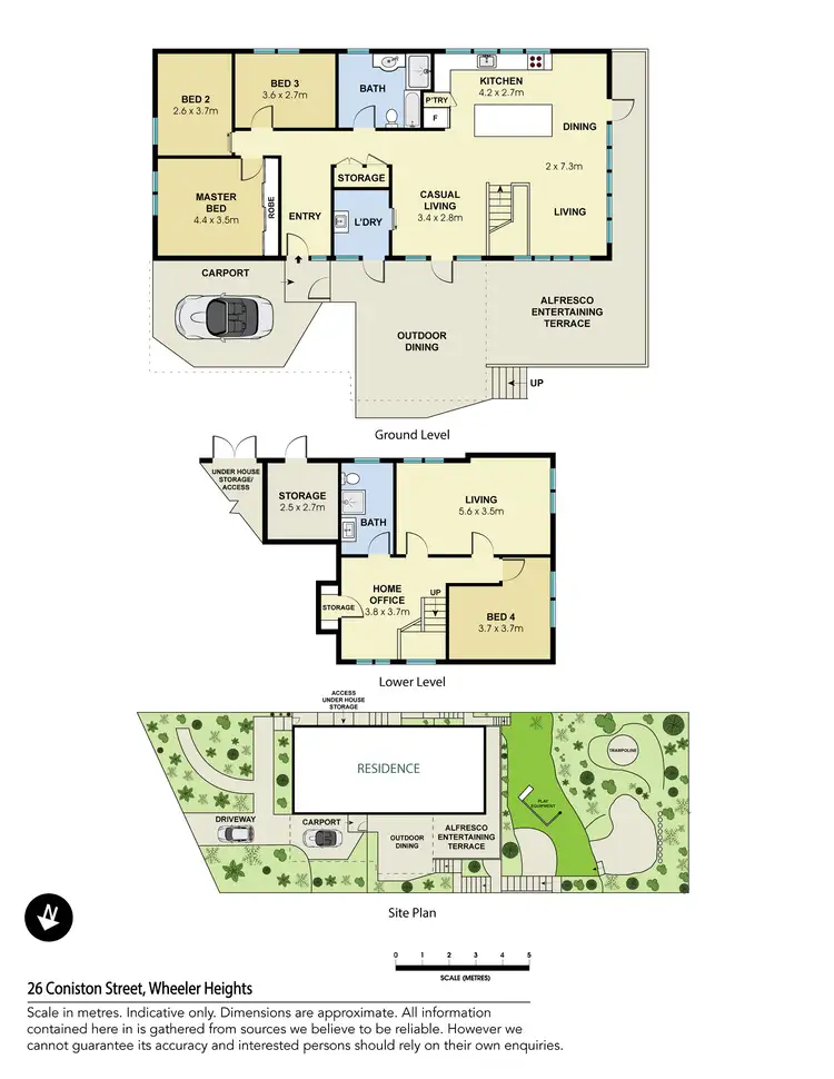 Floorplan of Homely house listing, 26 Coniston Street, Wheeler Heights NSW 2097