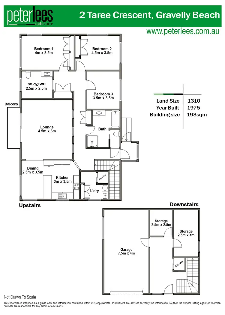 Floorplan of Homely house listing, 2 Taree Crescent, Gravelly Beach TAS 7276