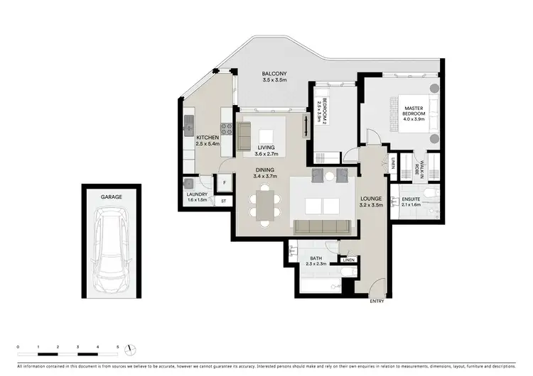 Floorplan of Homely apartment listing, 1612/83-85 Spring Street, Bondi Junction NSW 2022