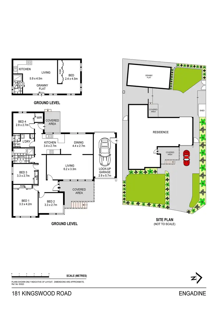 Floorplan of Homely house listing, 181 Kingswood Road, Engadine NSW 2233