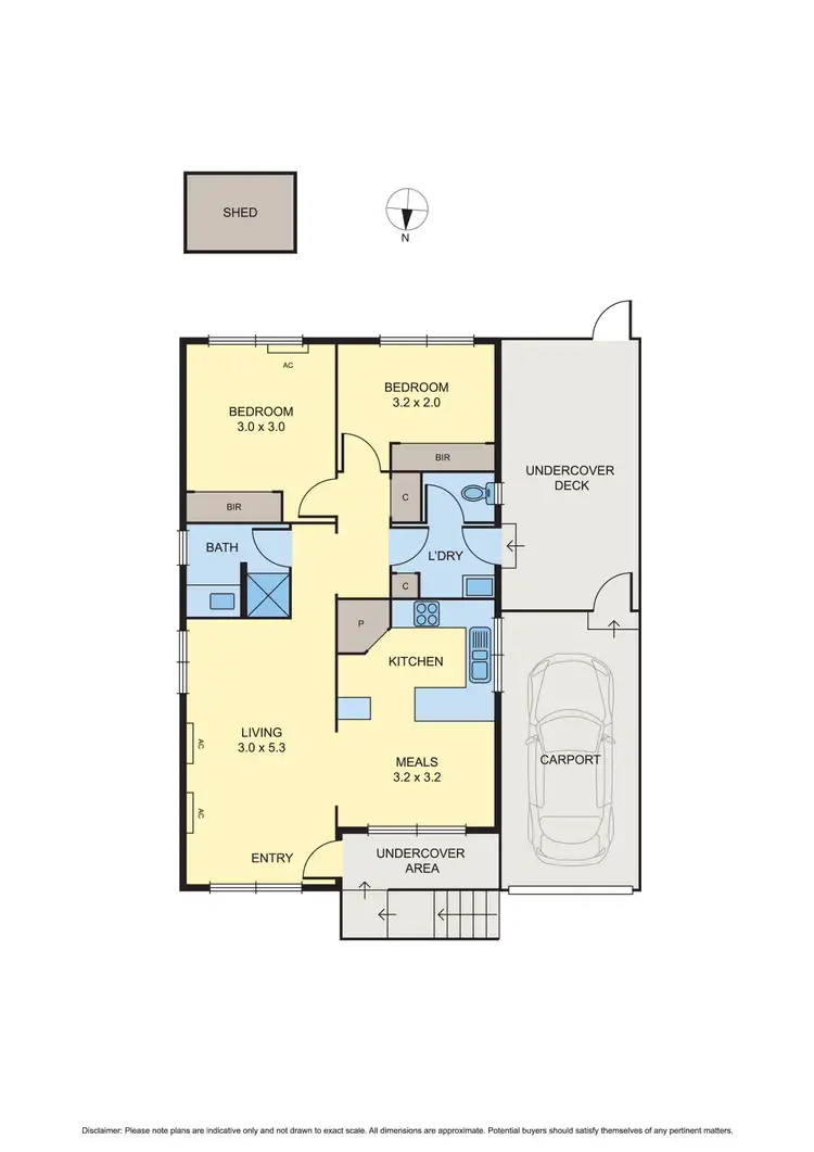 Floorplan of Homely unit listing, 89 Gremel Road, Reservoir VIC 3073