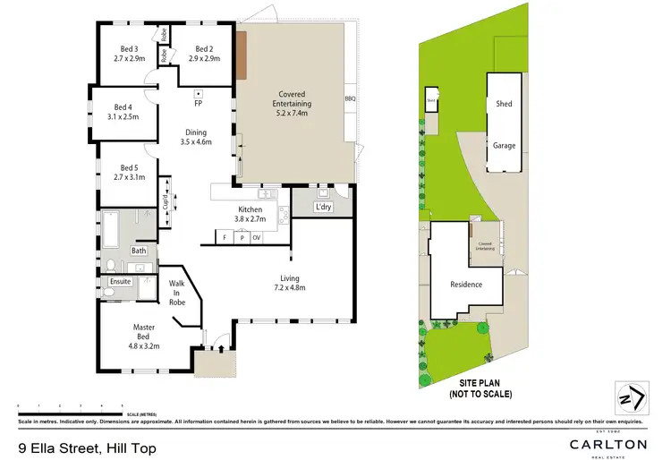 Floorplan of Homely house listing, 9 Ella Street, Hill Top NSW 2575