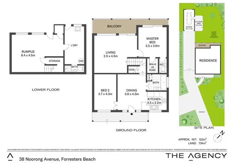 Floorplan of Homely house listing, 38 Noorong Avenue, Forresters Beach NSW 2260