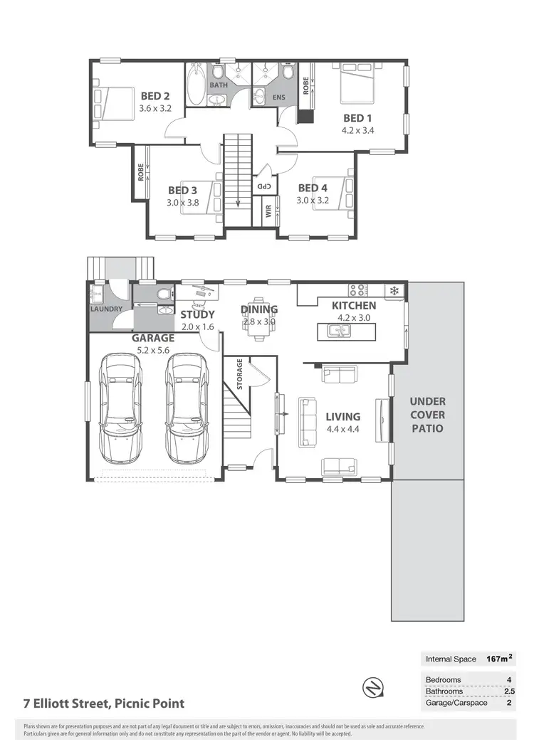 Floorplan of Homely house listing, 7 Elliott Street, Picnic Point NSW 2213