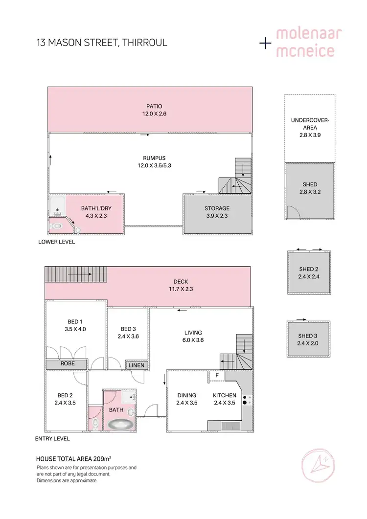 Floorplan of Homely house listing, 13 Mason Street, Thirroul NSW 2515