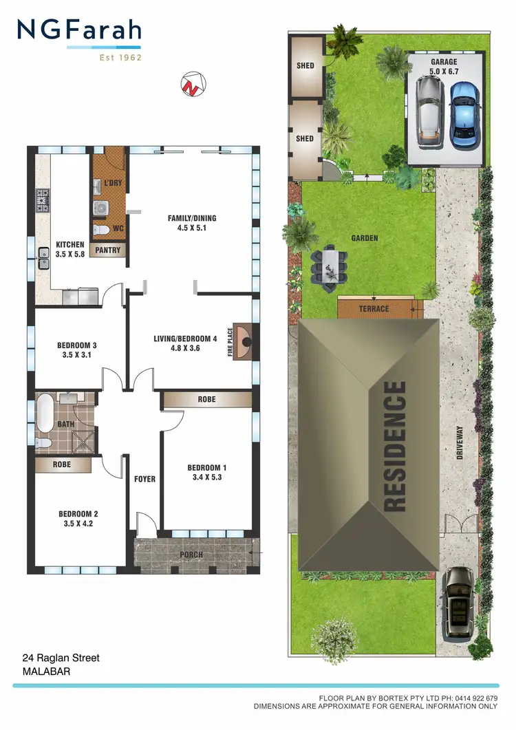 Floorplan of Homely house listing, 24 Raglan Street, Malabar NSW 2036