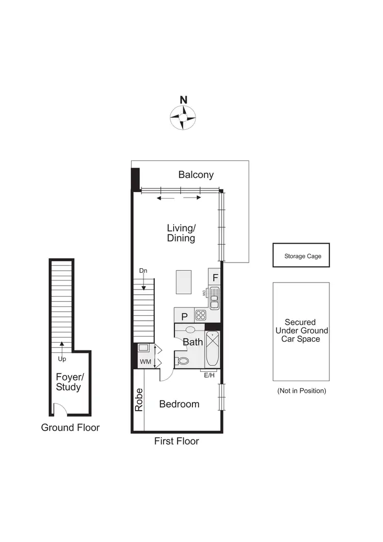 Floorplan of Homely apartment listing, 405/22 St Kilda Road, St Kilda VIC 3182