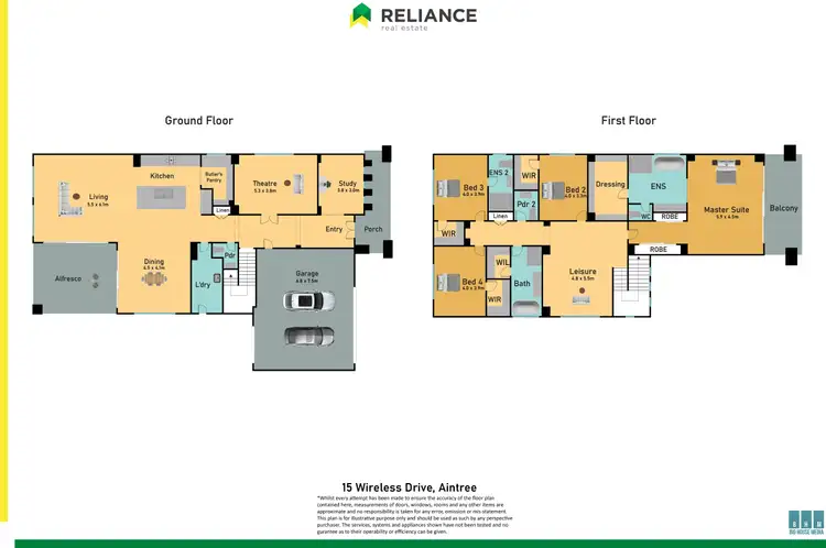 Floorplan of Homely house listing, 15 Wireless Drive, Aintree VIC 3336