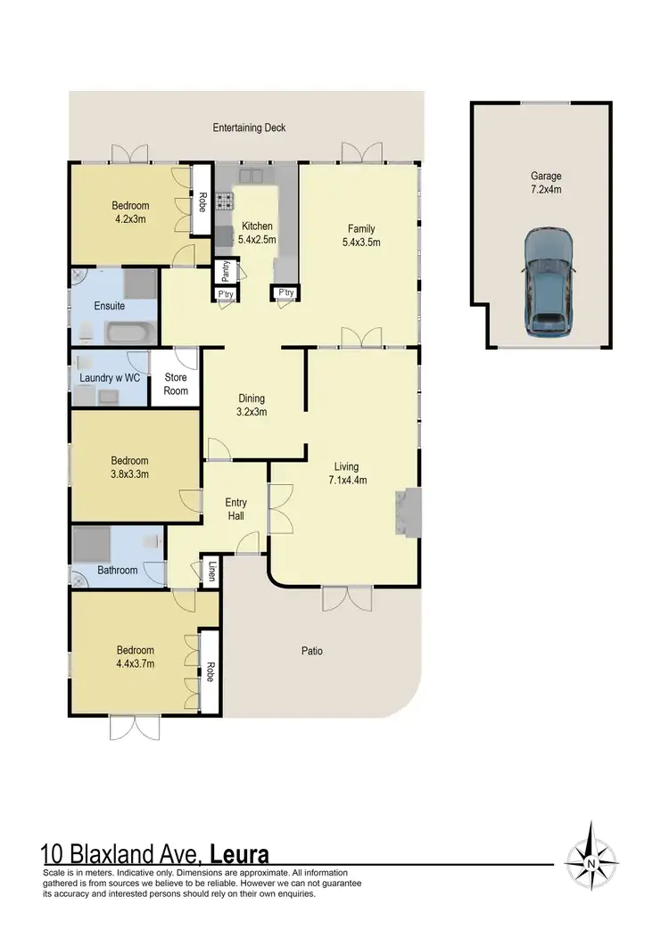 Floorplan of Homely house listing, 10 Blaxland Avenue, Leura NSW 2780