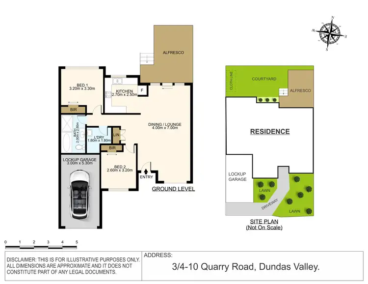 Floorplan of Homely villa listing, 3/4-10 Quarry Road, Dundas Valley NSW 2117
