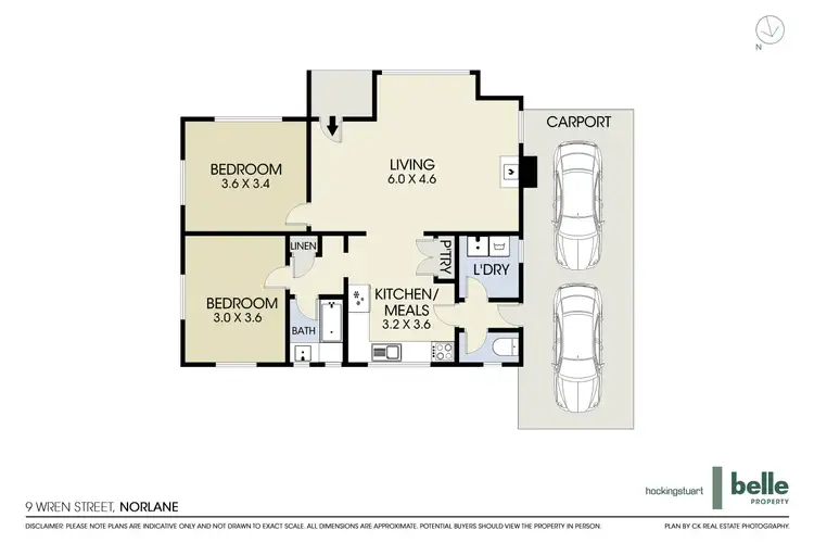 Floorplan of Homely house listing, 9 Wren Street, Norlane VIC 3214
