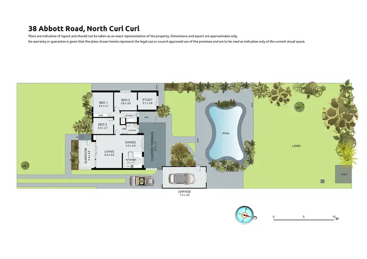 Floorplan of Homely house listing, 38 Abbott Road, North Curl Curl NSW 2099