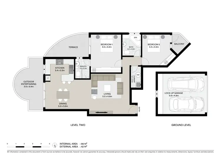 Floorplan of Homely unit listing, 11/85 Hutton Road, The Entrance North NSW 2261
