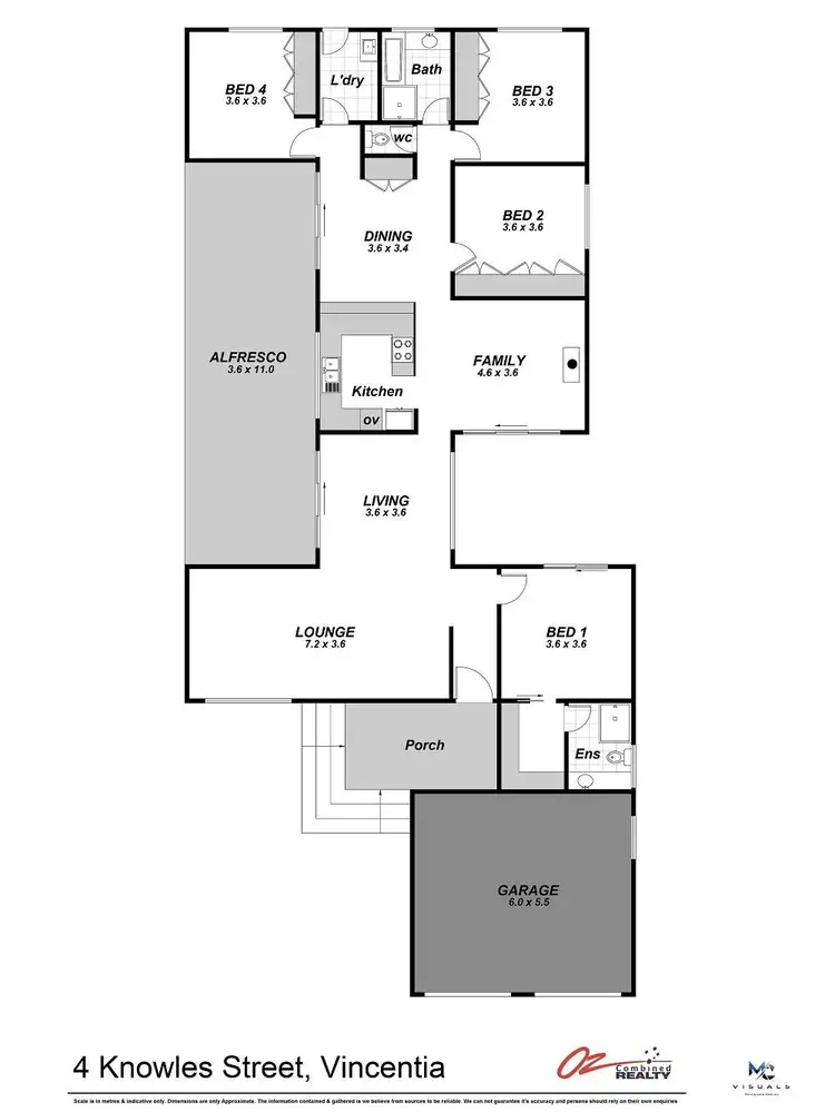 Floorplan of Homely house listing, 4 Knowles Street, Vincentia NSW 2540