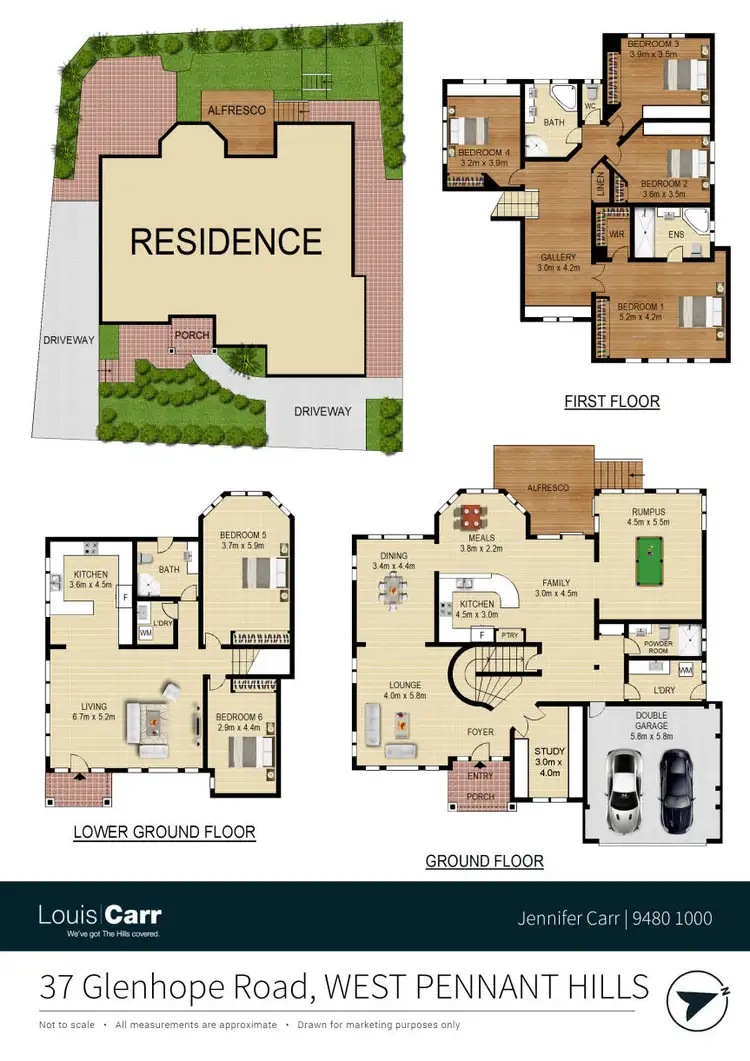 Floorplan of Homely house listing, 37 Glenhope Road, West Pennant Hills NSW 2125