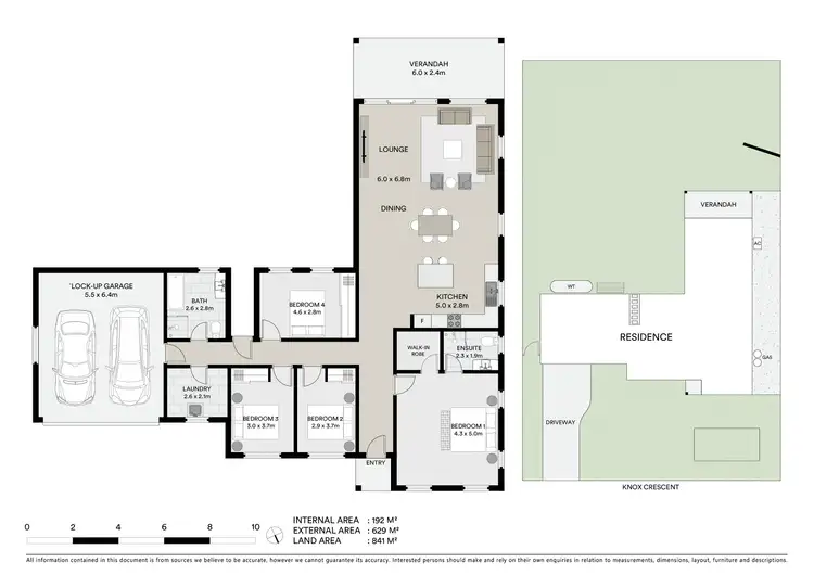 Floorplan of Homely house listing, 16 Knox Crescent, Mudgee NSW 2850