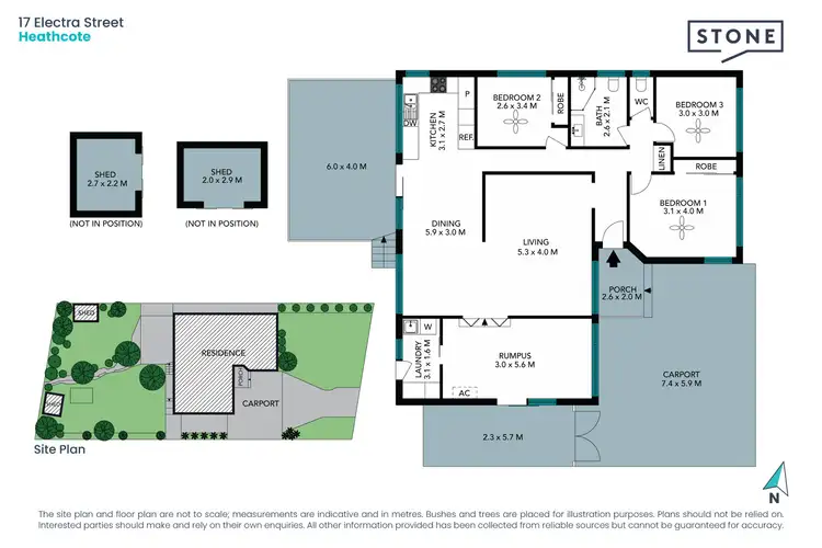 Floorplan of Homely house listing, 17 Electra Street, Heathcote NSW 2233