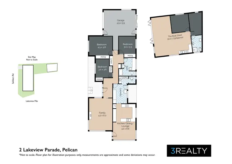 Floorplan of Homely house listing, 2 Lakeview Parade, Pelican NSW 2281