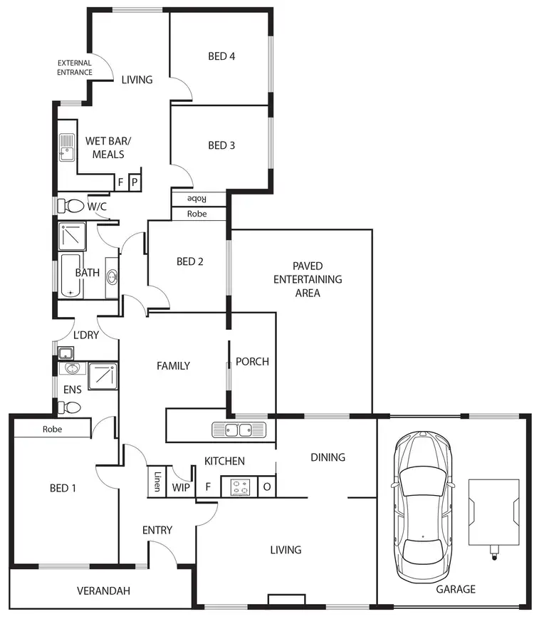 Floorplan of Homely house listing, 20 Alice Jackson Crescent, Gilmore ACT 2905
