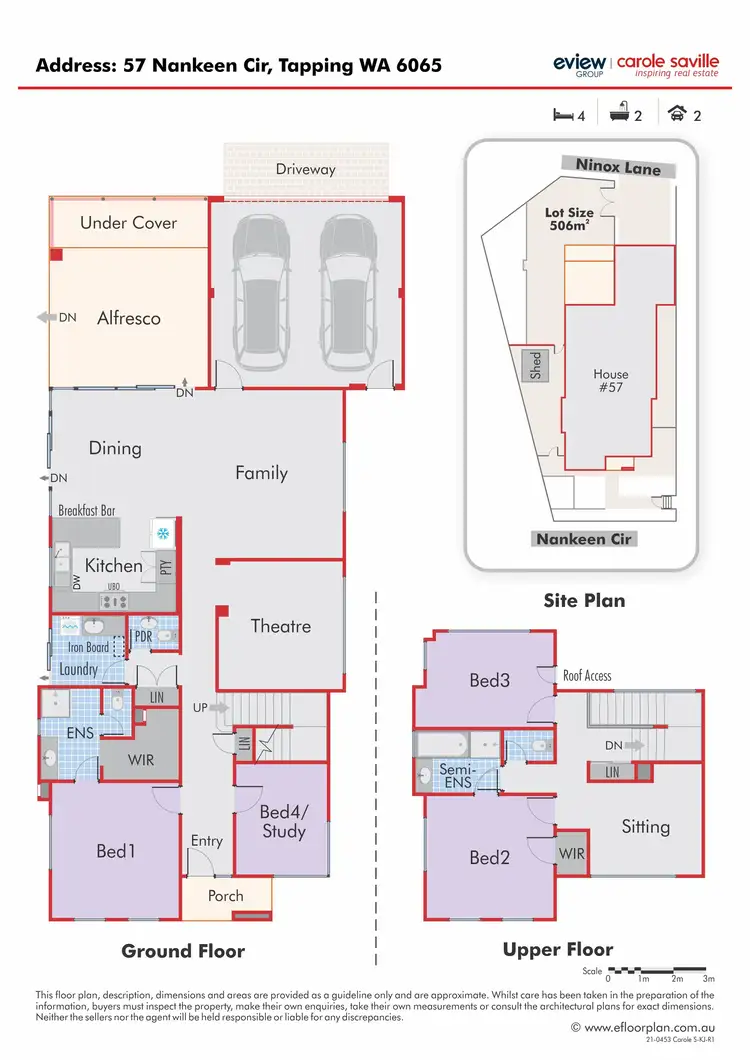Floorplan of Homely land listing, 57 Nankeen Circle, Tapping WA 6065