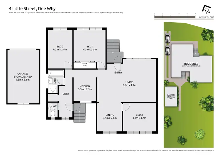 Floorplan of Homely house listing, 4 Little Street, Dee Why NSW 2099