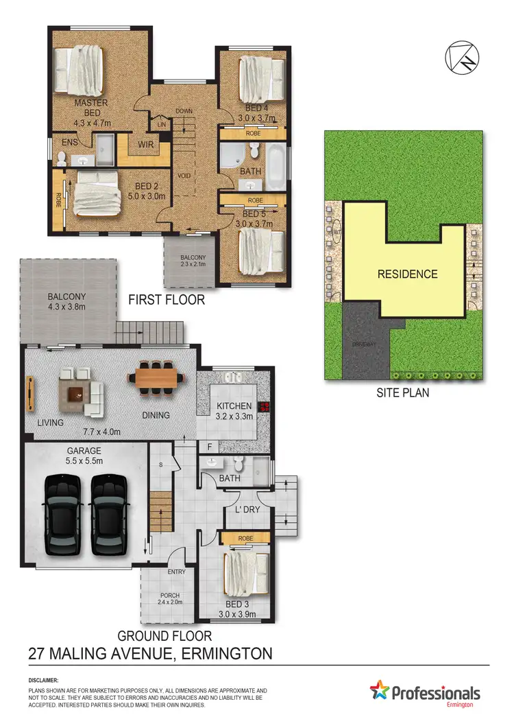 Floorplan of Homely house listing, 27 Maling Avenue, Ermington NSW 2115
