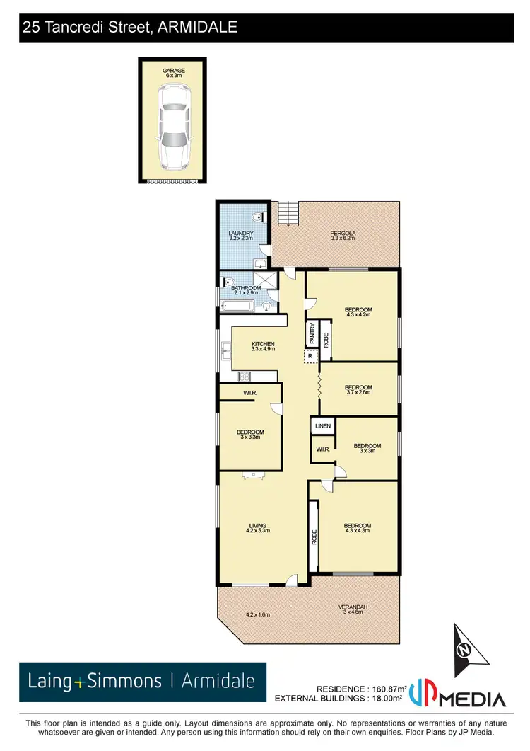 Floorplan of Homely house listing, 25 Tancredi Street, Armidale NSW 2350