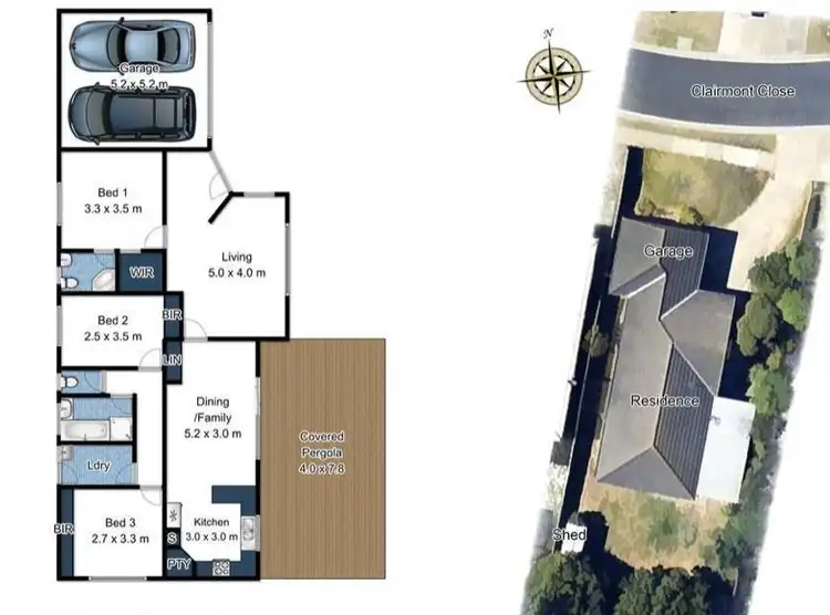 Floorplan of Homely house listing, 6 Clairmont Close, Somerville VIC 3912