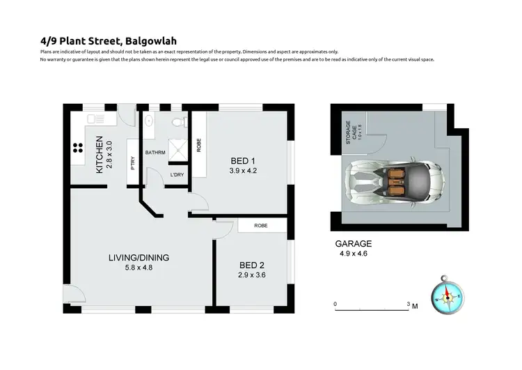 Floorplan of Homely apartment listing, 4/9 Plant Street, Balgowlah NSW 2093