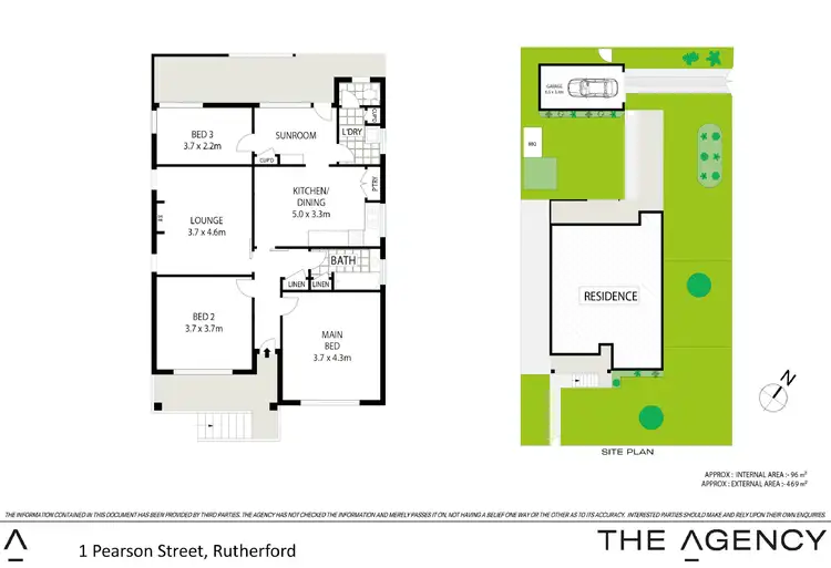 Floorplan of Homely house listing, 1 Pearson Street, Rutherford NSW 2320