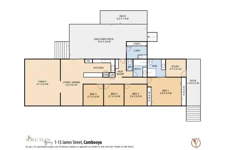 Floorplan of Homely rural property listing, 1-13 James Street, Cambooya QLD 4358