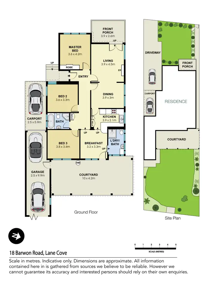 Floorplan of Homely house listing, 18 Barwon Road, Lane Cove NSW 2066