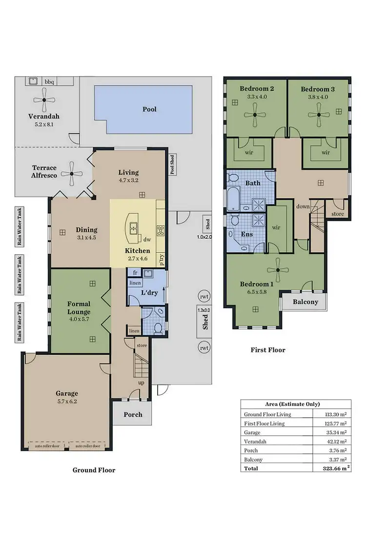 Floorplan of Homely house listing, 8 Hatwell Court, Underdale SA 5032