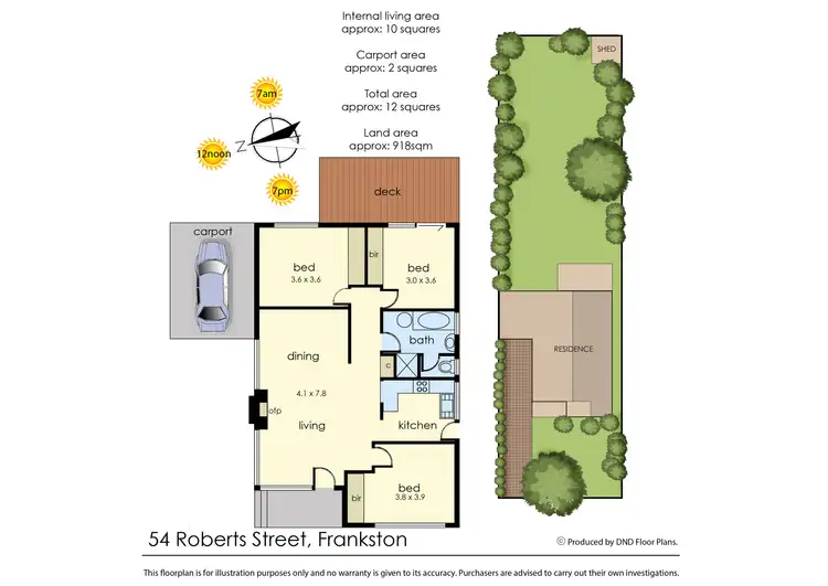 Floorplan of Homely house listing, 54 Roberts Street, Frankston VIC 3199