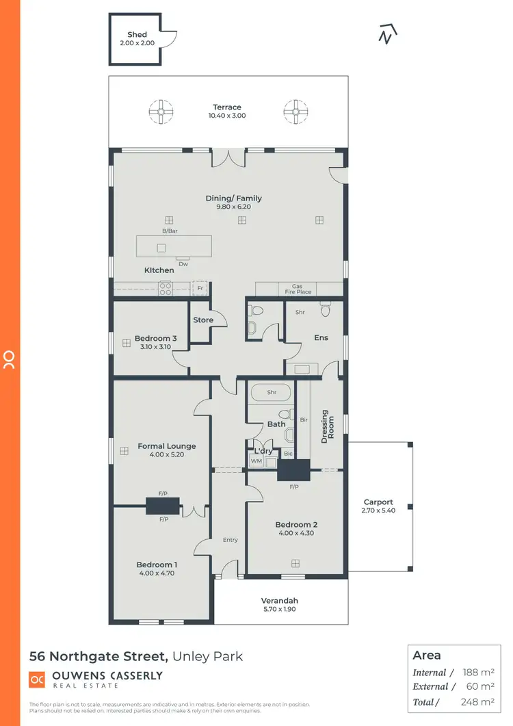 Floorplan of Homely house listing, 56 Northgate Street, Unley Park SA 5061