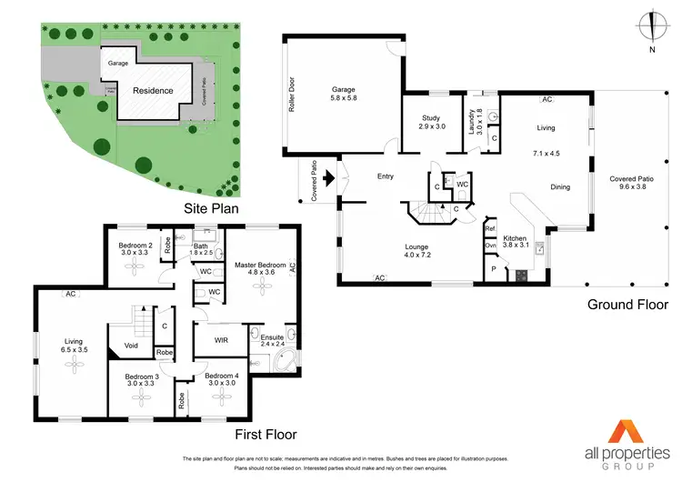 Floorplan of Homely house listing, 1 Leis Way, Regents Park QLD 4118