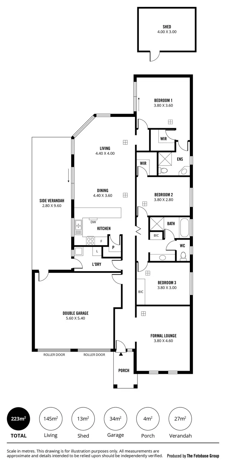 Floorplan of Homely house listing, 28 Lord Howe Crescent, Mawson Lakes SA 5095