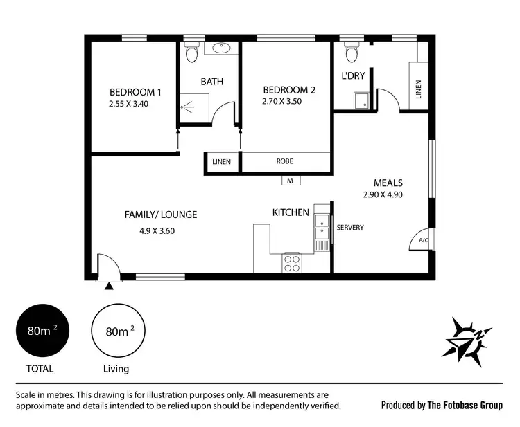 Floorplan of Homely unit listing, 2/15 Mortimer Street, Kurralta Park SA 5037
