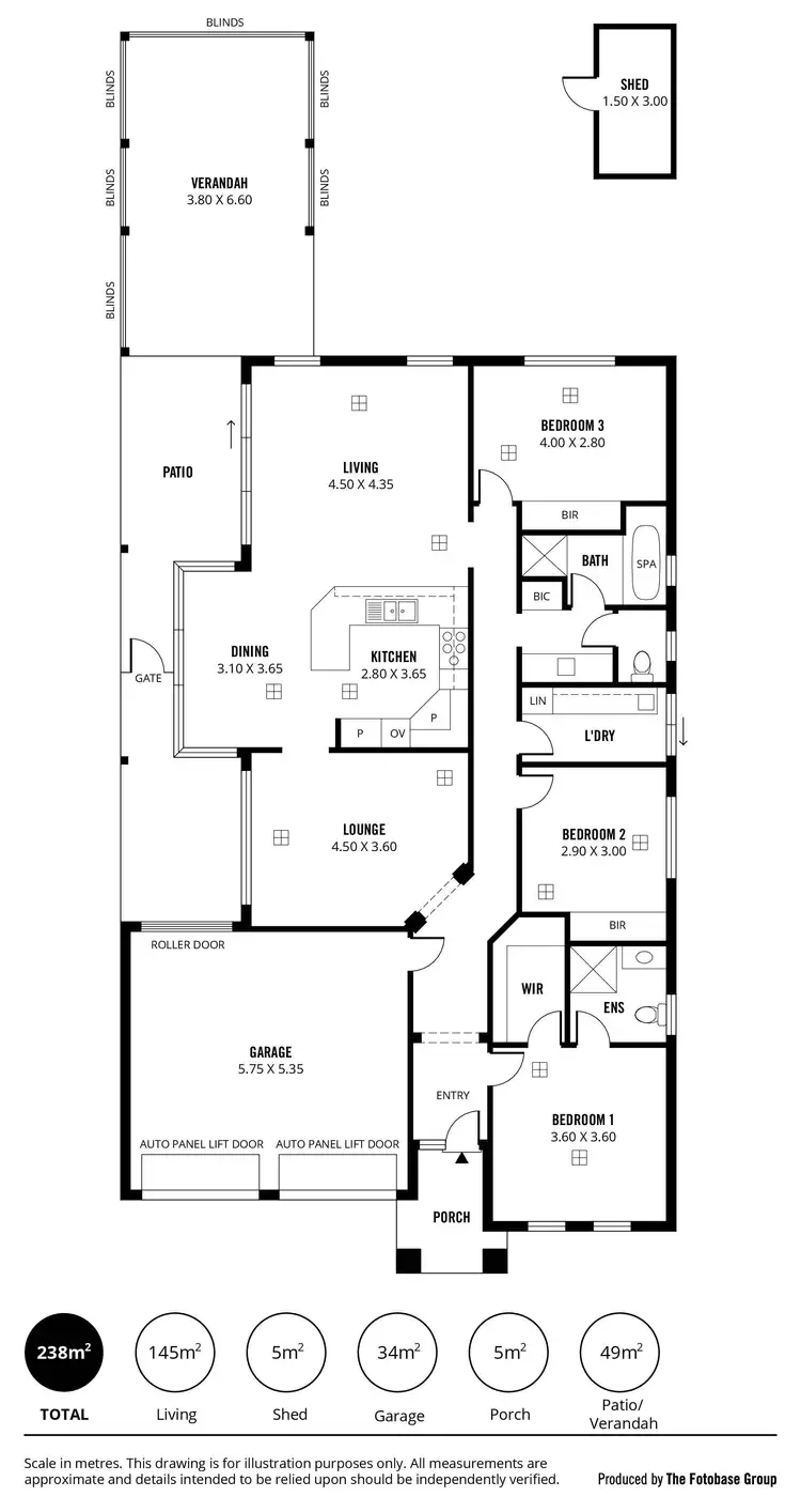 Floorplan of Homely house listing, 29 Stockade Drive, Walkley Heights SA 5098