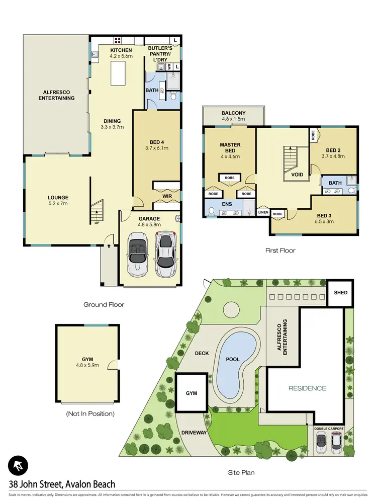 Floorplan of Homely house listing, 38 John Street, Avalon Beach NSW 2107