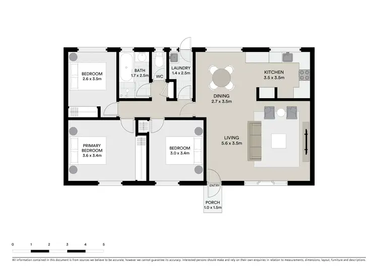 Floorplan of Homely house listing, 4 Decora Place, Thurgoona NSW 2640