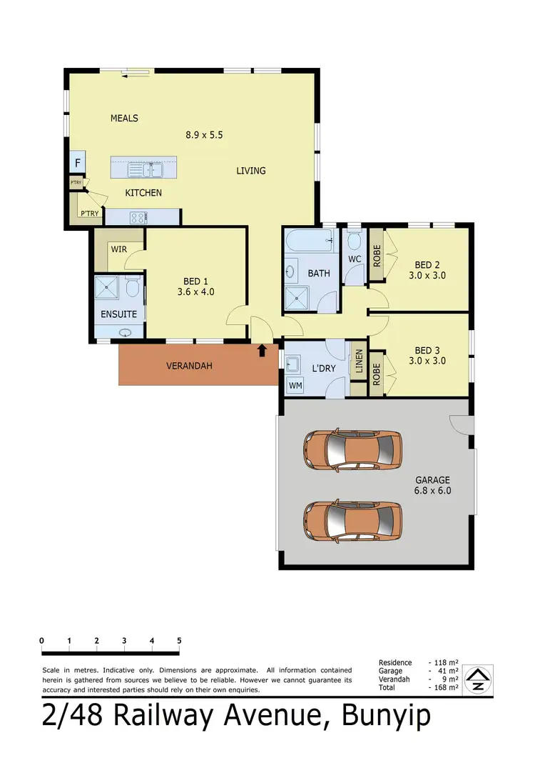 Floorplan of Homely house listing, 2/48 Railway Avenue, Bunyip VIC 3815