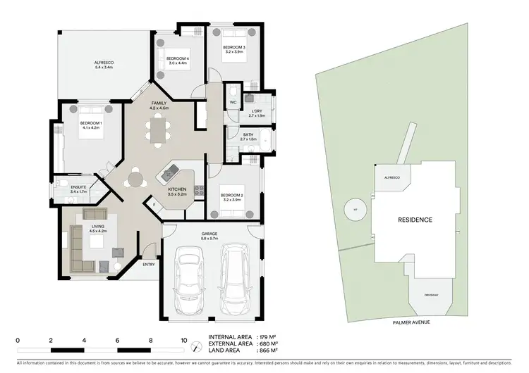 Floorplan of Homely house listing, 8 Palmer Avenue, Mudgee NSW 2850