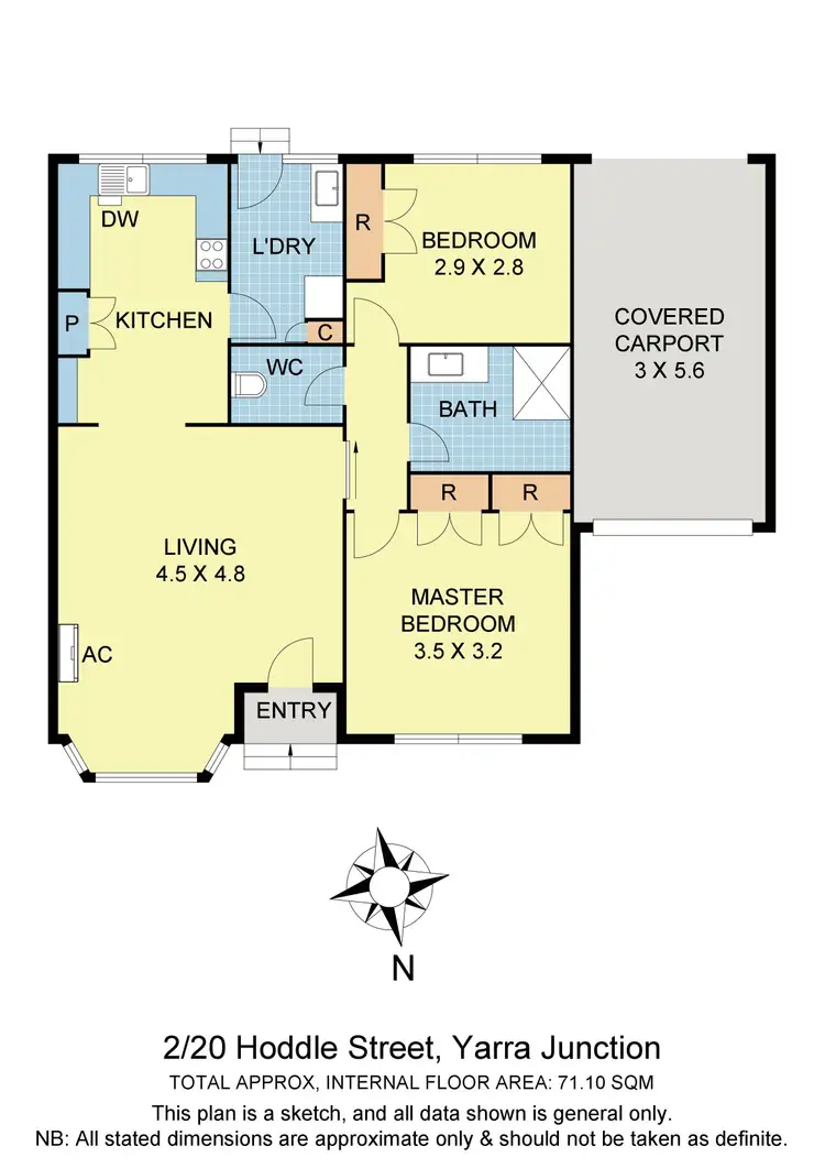 Floorplan of Homely house listing, 2/20 Hoddle Street, Yarra Junction VIC 3797