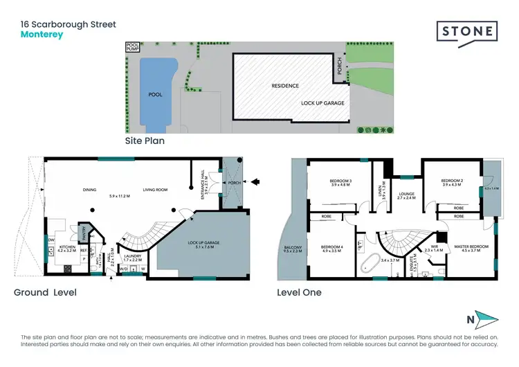 Floorplan of Homely house listing, 16 Scarborough Street, Monterey NSW 2217