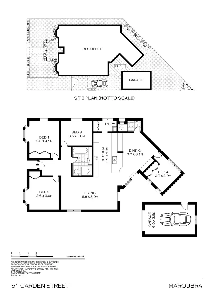 Floorplan of Homely house listing, 51 Garden Street, Maroubra NSW 2035