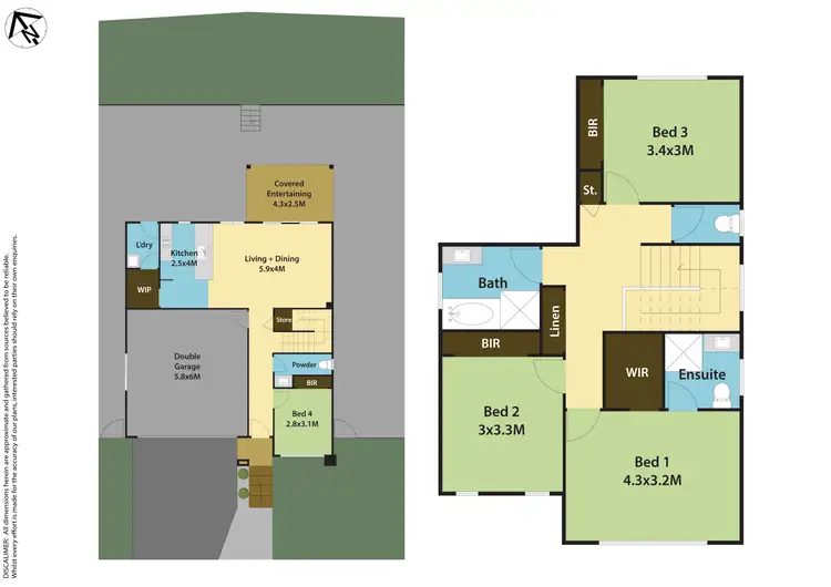 Floorplan of Homely house listing, 91 Cadda Ridge Drive, Caddens NSW 2747
