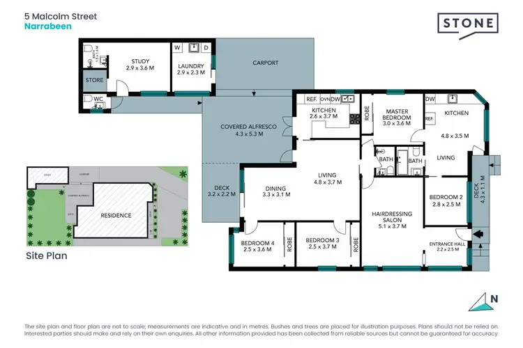 Floorplan of Homely house listing, 5 Malcolm Street, Narrabeen NSW 2101